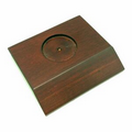 Indented Wood Base for Apples or Paperweights